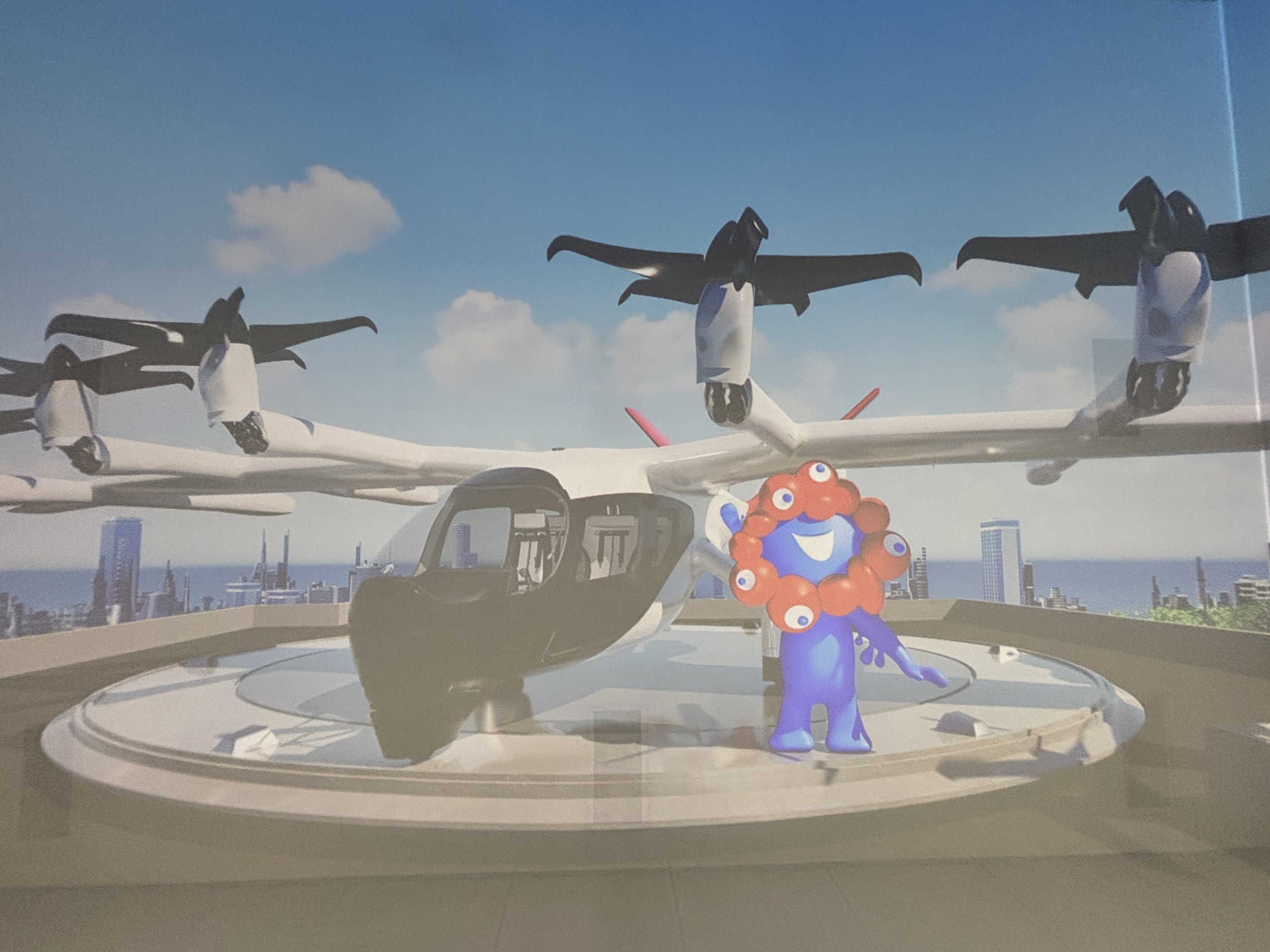 ☆ハリウッドエアー☆ Visiting the Advanced Air Mobility pavilion at the Osaka 2025 Expo